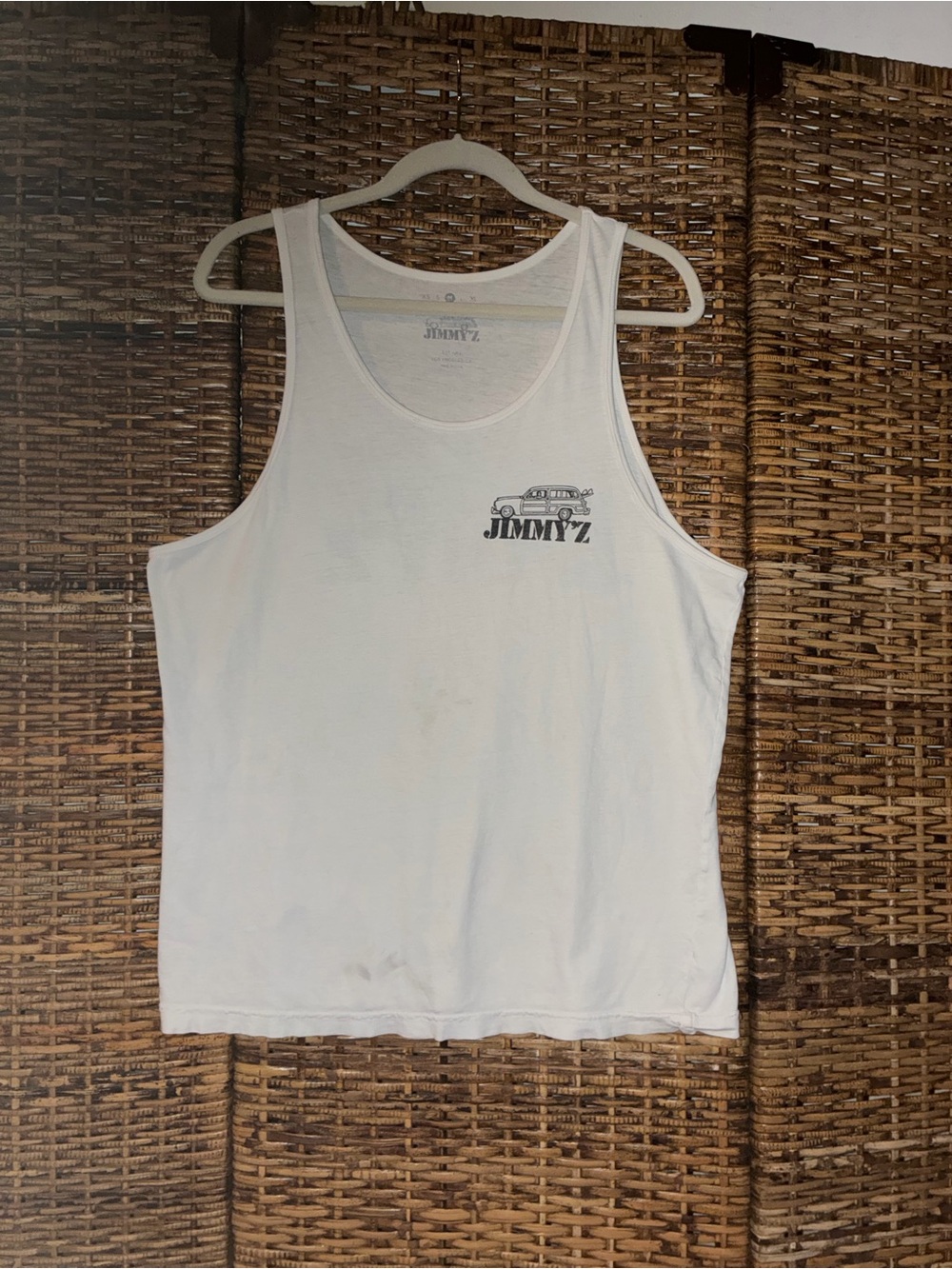 Vintage Jimmy’Z Tank Top. Size Medium.